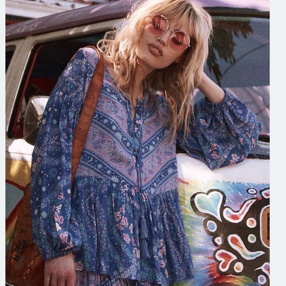 Spell City Lights blouse